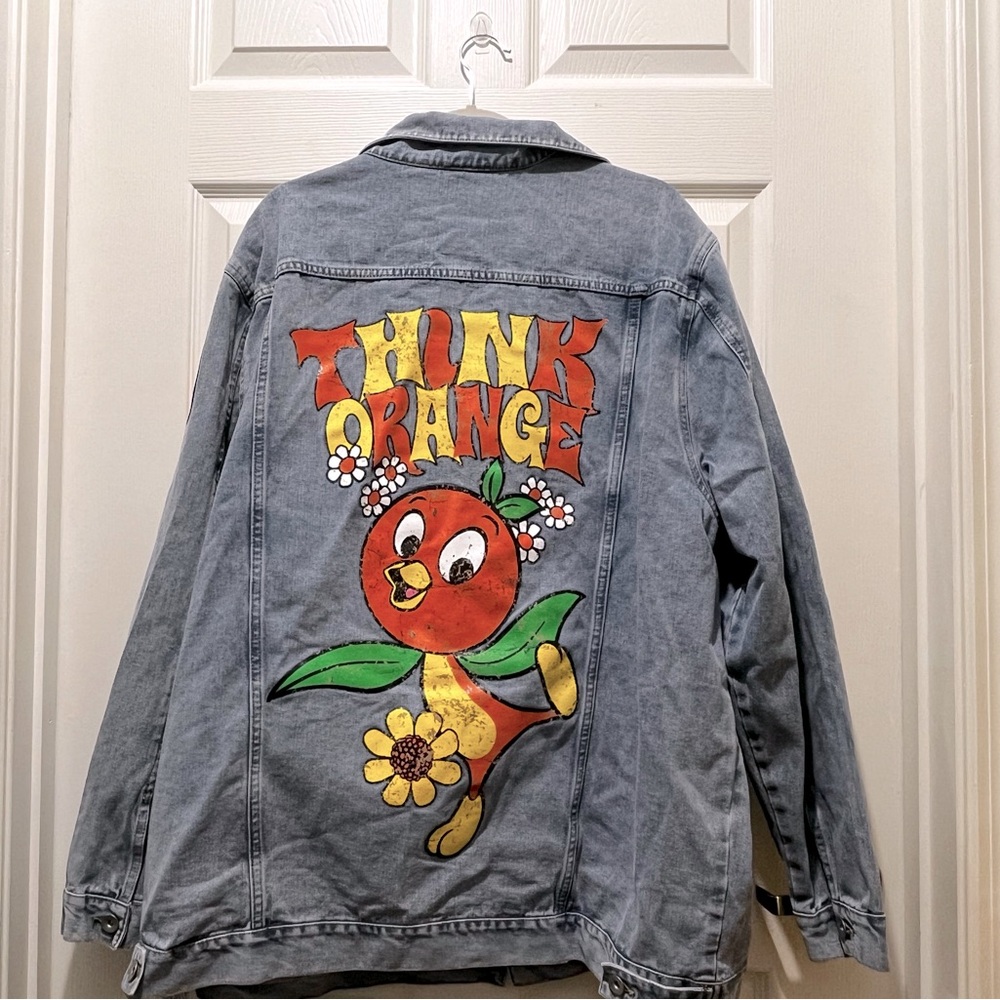 Disney Orange Bird 50th Vault Jean Jacket